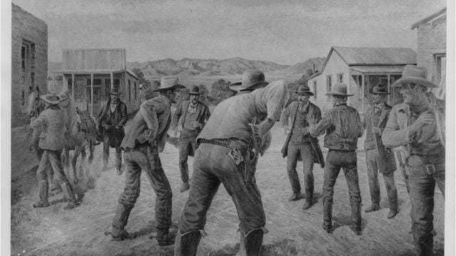 The story of the gunfight at O.K. Corral