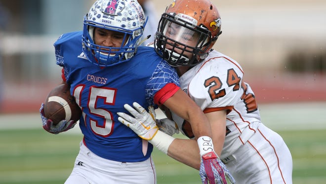 Las Cruces High's Brandon Baeza will be back in 2016.
