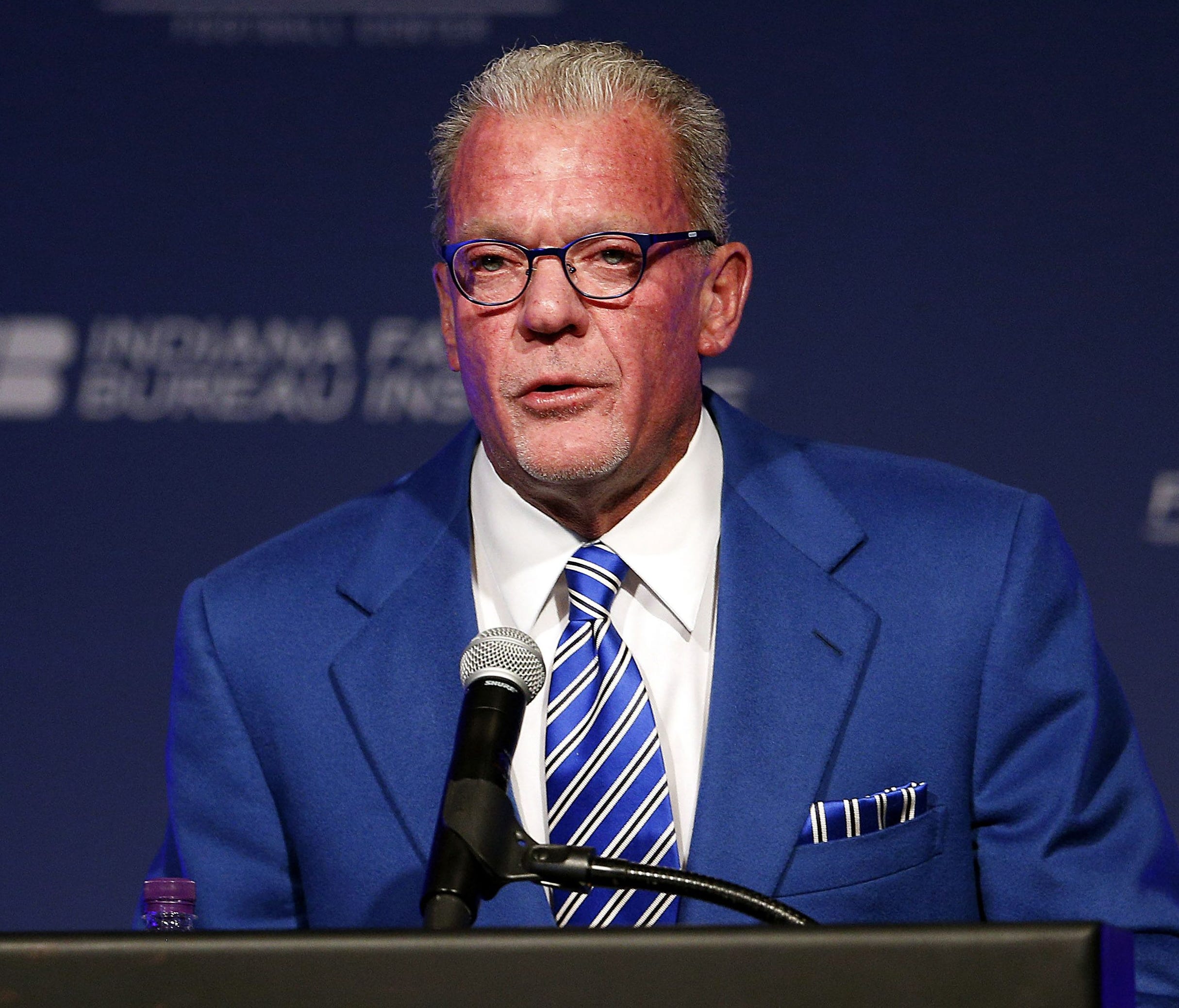 Jim Irsay's Colts reached two Super Bowls with QB Peyton Manning but only won one.