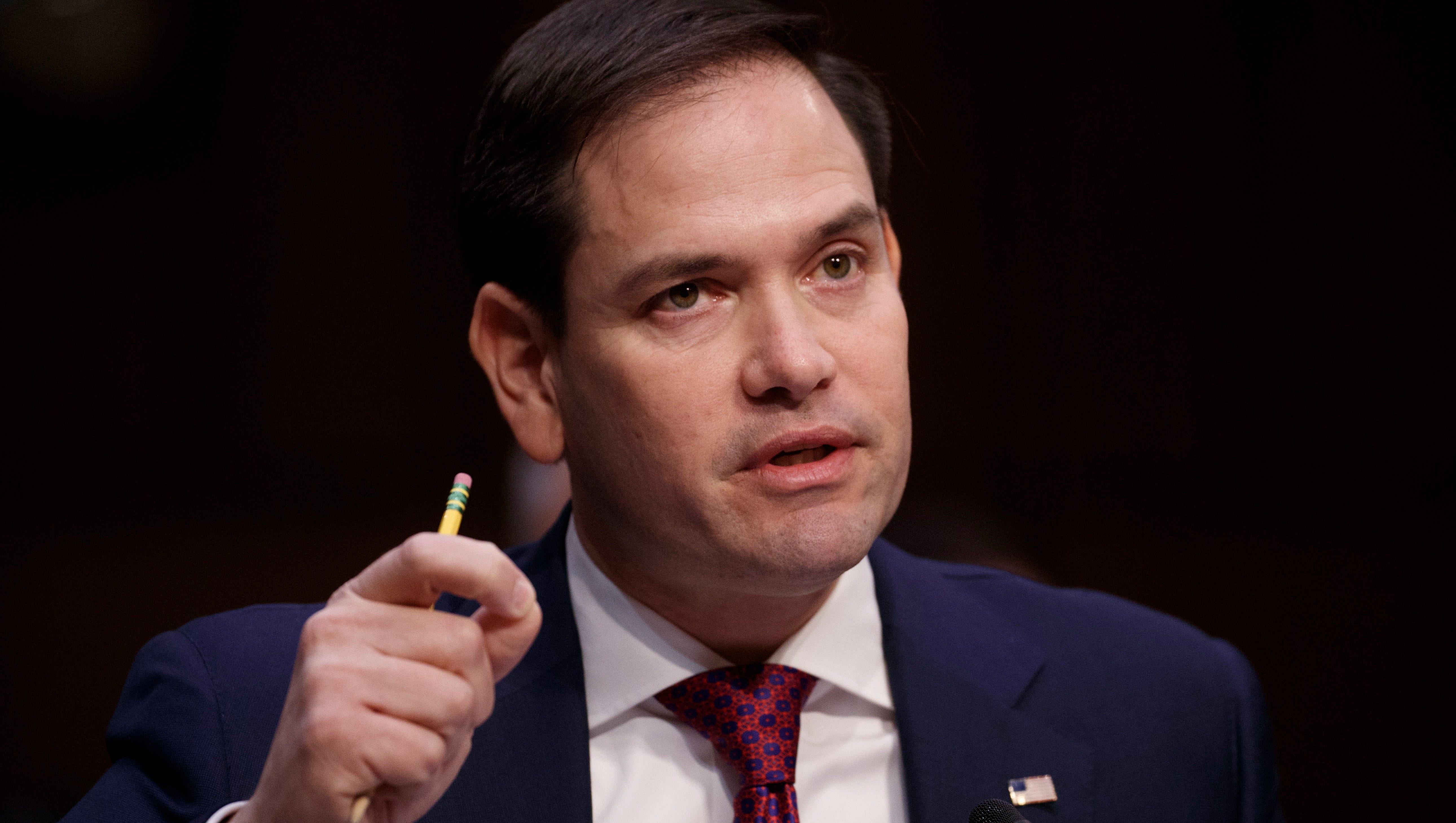 Sen. Marco Rubio, R-Fla., on Capitol Hill