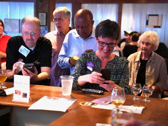 From left to right: Staunton School Board incumbent