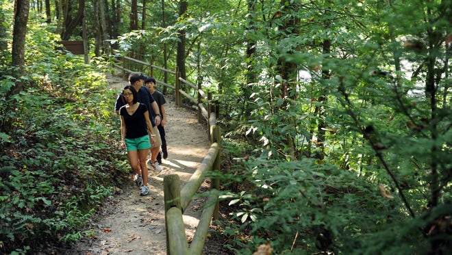 Hiking and enjoying the great outdoors is a great free way to spend a day. And our local and state parks have plenty of hikes through the year.