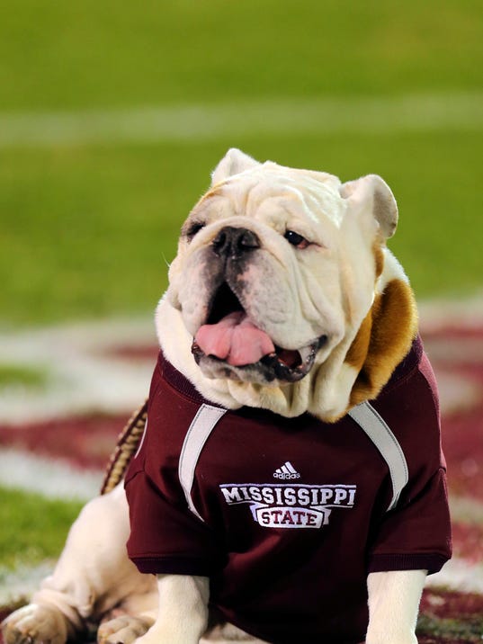 There once was a Mississippi State bulldog mascot named Rebel