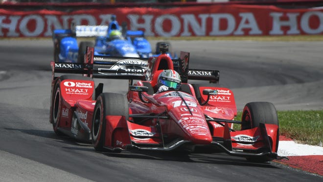 Ohio Indycar driver Graham Rahal will compete in the 2017 Honda Indy 200 at the Mid-Ohio Sports Car Course on Sunday.