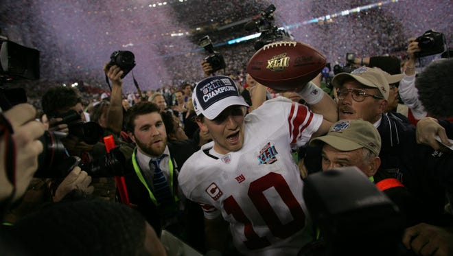 Eli Manning's Super Bowl heroics have become legend.