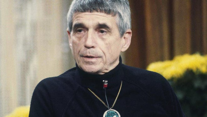 Daniel Berrigan, ex-priest and political activist, in 1981.
