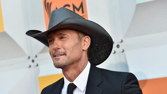 Singer Tim McGraw is one of this year's Common Ground Music Festival headliners.