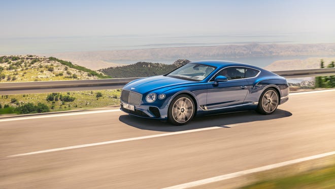 The new  Continental GT largely keeps the same profile from the side