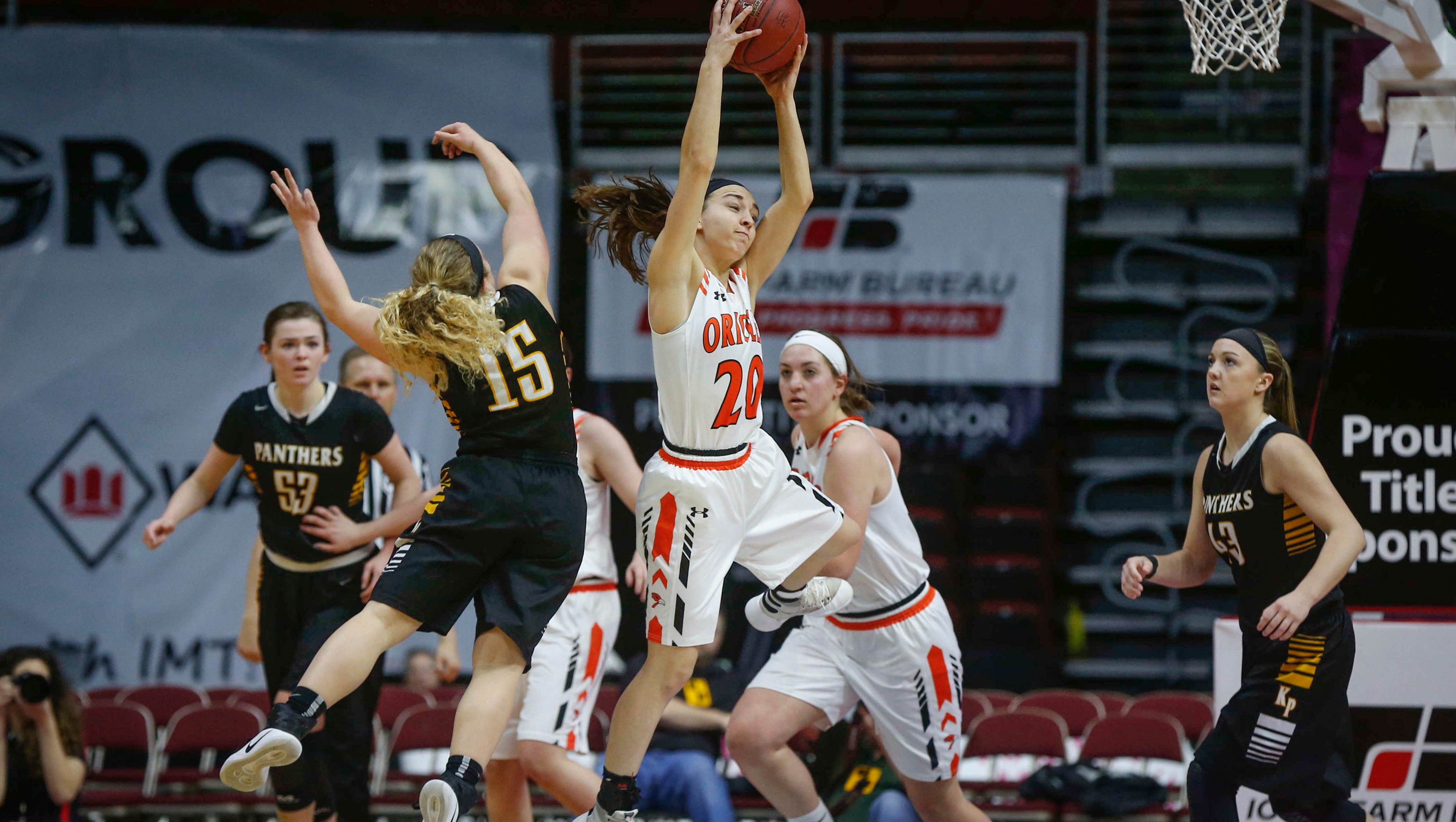 Thursday updates from the Iowa girls basketball tournament