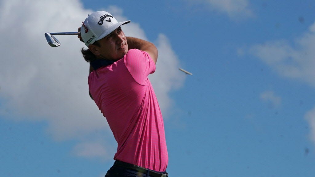 Golfer Kelly Kraft's ball hits bird in flight at RBC Heritage