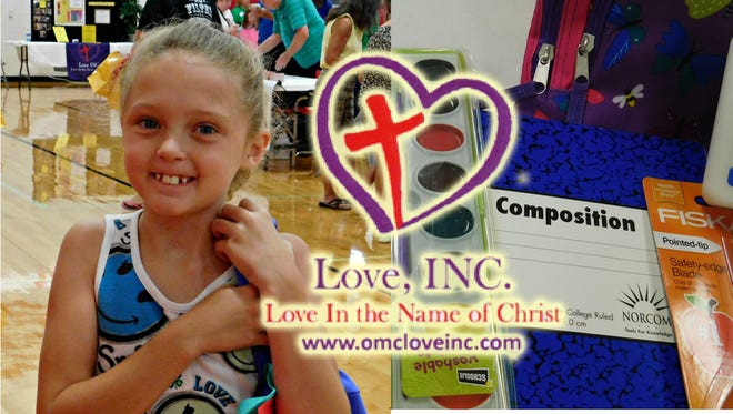 Love, INC. will provide free school supplies for students in Stone County in August.