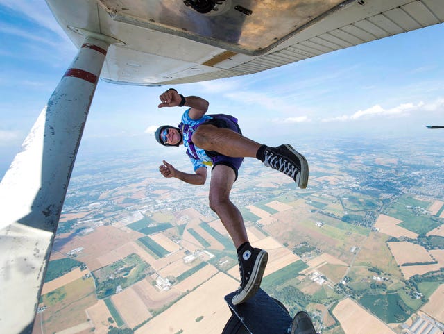 York Skydivers Find Freedom In Falling