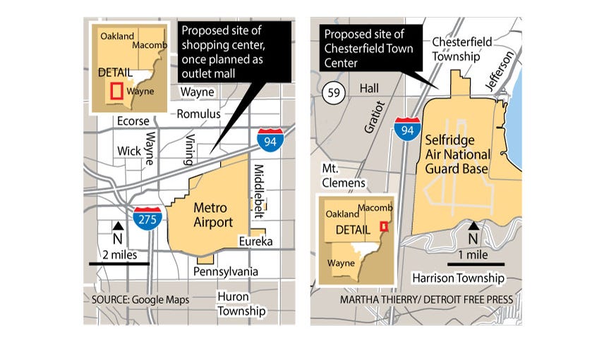 Outlet Malls Losing Steam As Michigan Projects Fall Through
