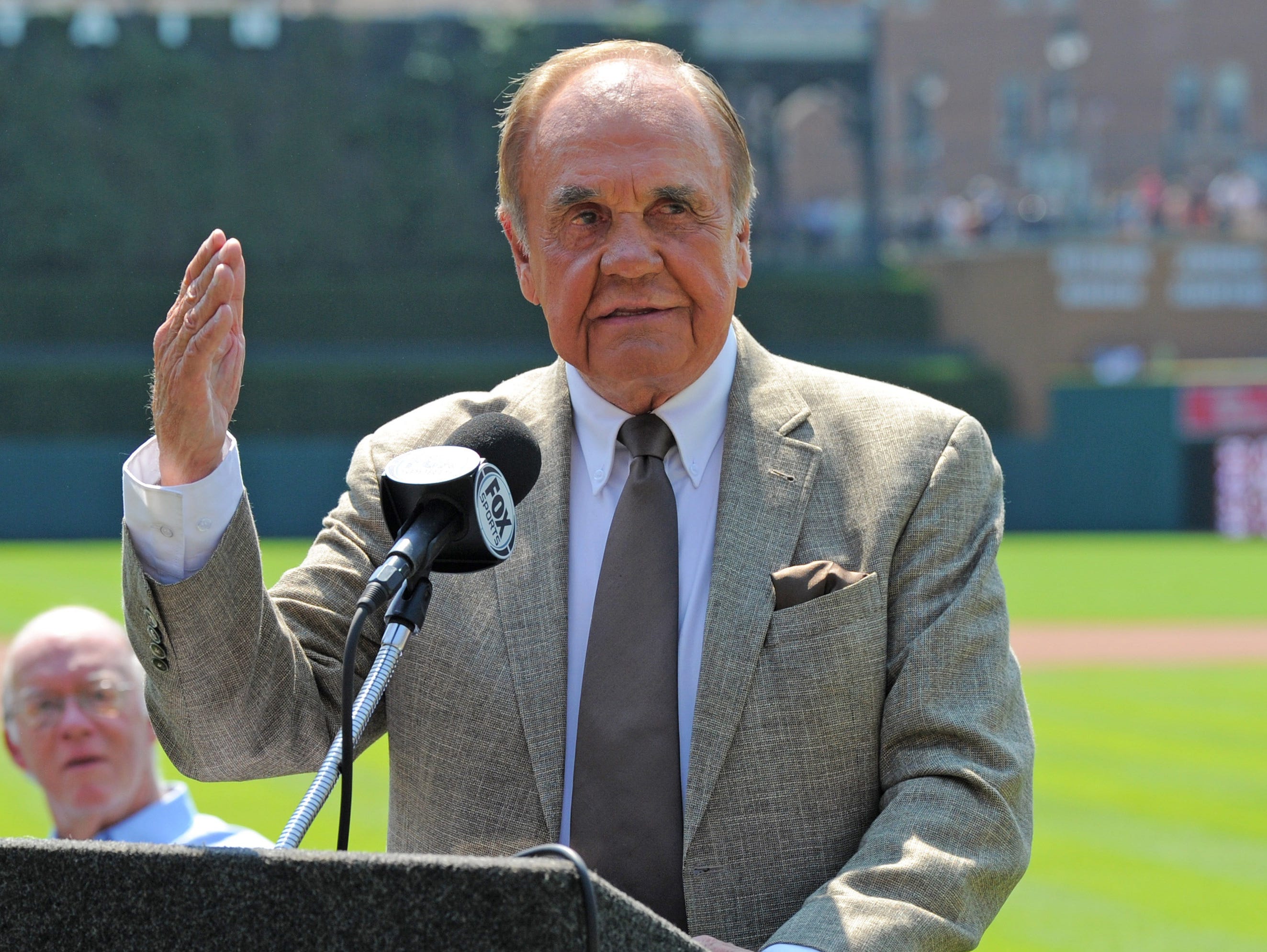 Dick Enberg was 82.
