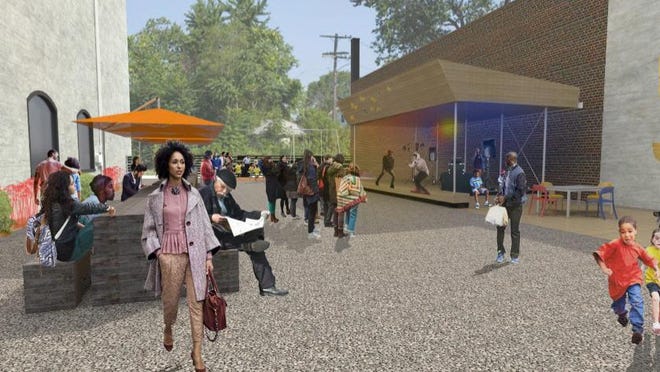 Artist conception of the Mack Lot Project.