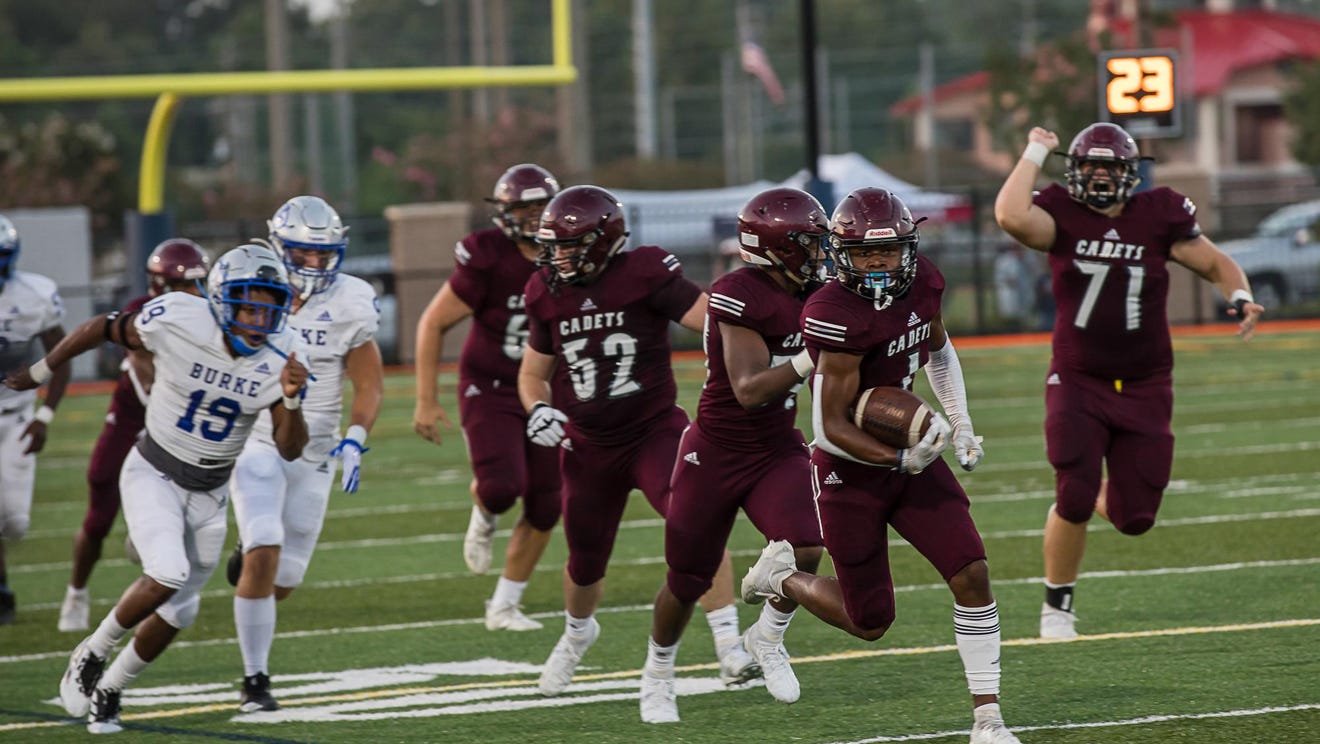 Benedictine football team rolls past Burke County in season opener