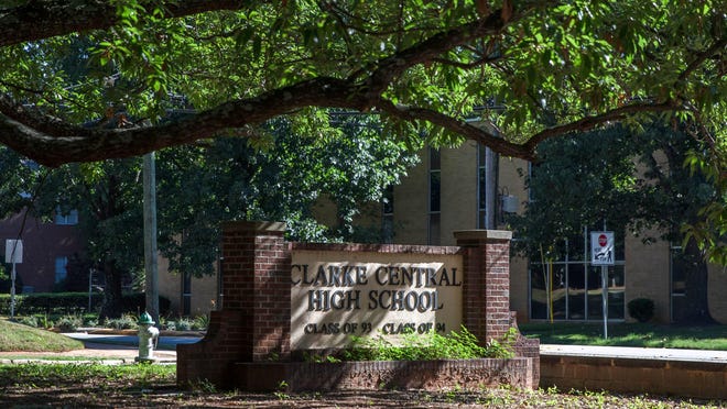 Clarke Central High School in Athens.