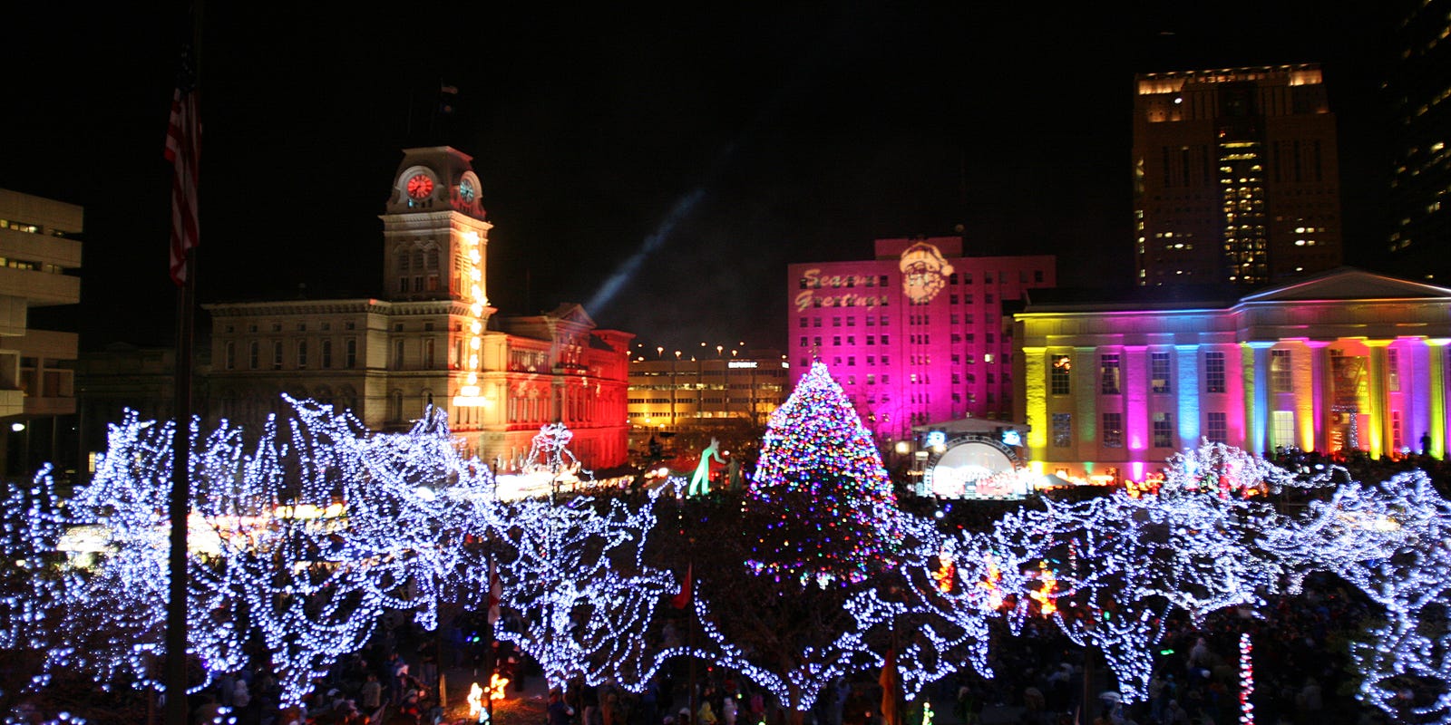 Louisville offers 40 nights of lights
