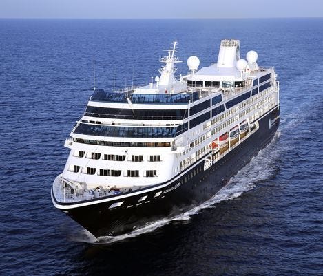 The 694-passenger Azamara Quest.