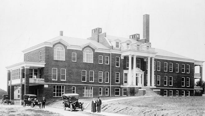 Mansfield General Hospital in 1918