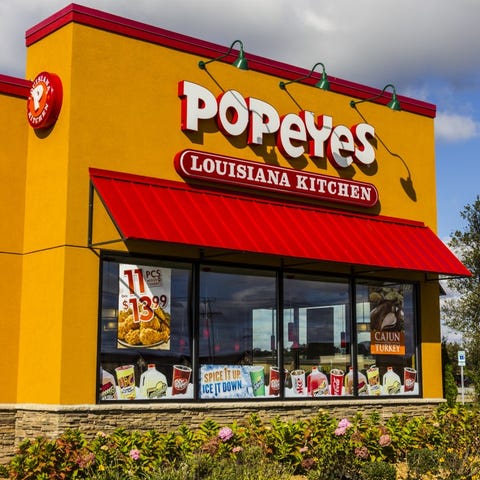 3. Popeyes Louisiana Kitchen &nbsp; &nbsp; &bull; 