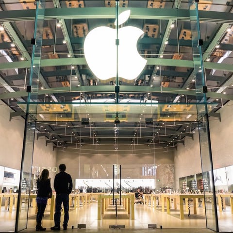 1. Apple &nbsp; &nbsp; &bull; No. of locations clo