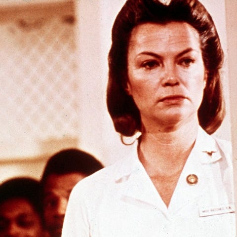 Nurse Ratched     • Portrayed by:  Louise Fletcher