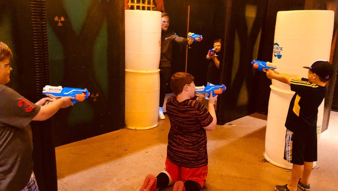 Lanes, Trains and Automobiles in Murfreesboro is trading laser tag for foam dart guns at the soon-to-be-opened Murf Wars attraction.