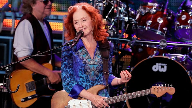 Bonnie Raitt opens for James Taylor at the American Family Insurance Amphitheater June 28.