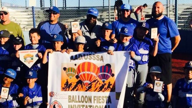 The KC Bambinos of Las Cruces won the first Balloon Fiesta Invitational in Rio Rancho.