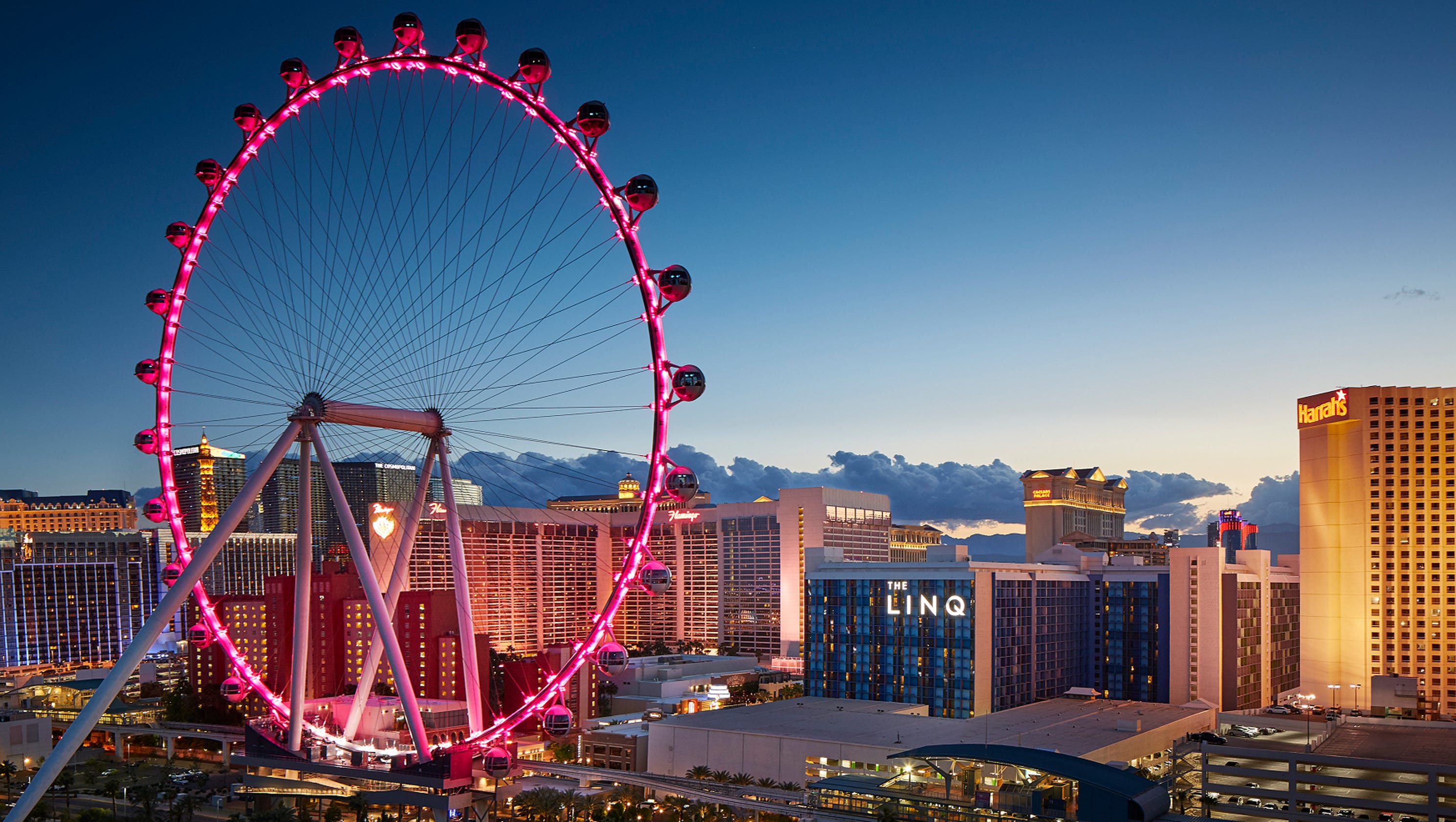 Let it ride on Las Vegas' High Roller wheel