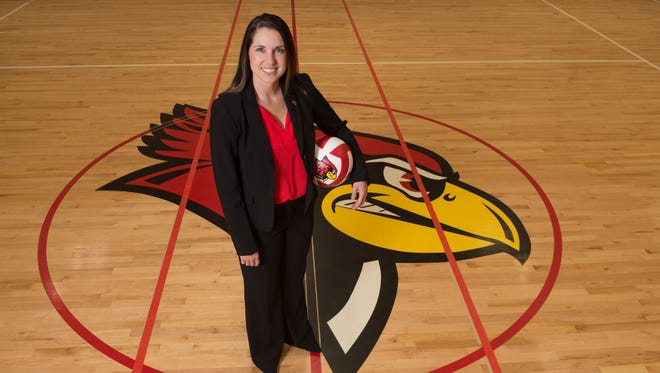 Illinois State announced the hiring of former Missouri State volleyball team captain Leah Johnson as its next head volleyball coach June 21, 2017.
