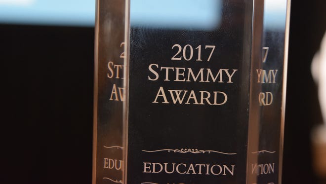 The School District of New Berlin received the 2017 STEMMY award in the education category at Stem Forward's sySTEMnow conference Oct. 31.