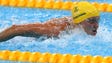 Sarah Sjostrom (SWE) swims during the women's 100m