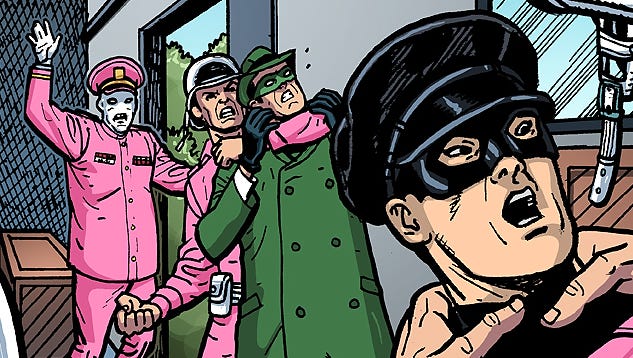 Batman, Green Hornet team for a '60s crossover