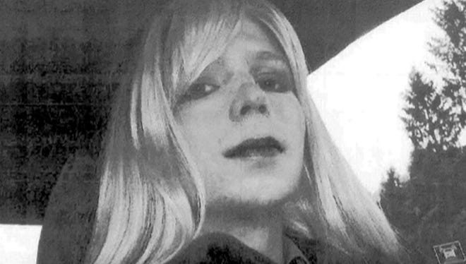 U.S. Army Pvt. Bradley Manning wears a wig and lipstick in a photograph the Army released to the media. Manning, who was sentenced Aug. 21 to 35 years in a military prison for leaking secret documents to the WikiLeaks organization, said he  considers himself to be a woman called Chelsea.