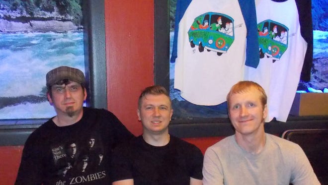 Strangefellas (from left): Scott Crunk, Mike Parten and Bill Sybert.