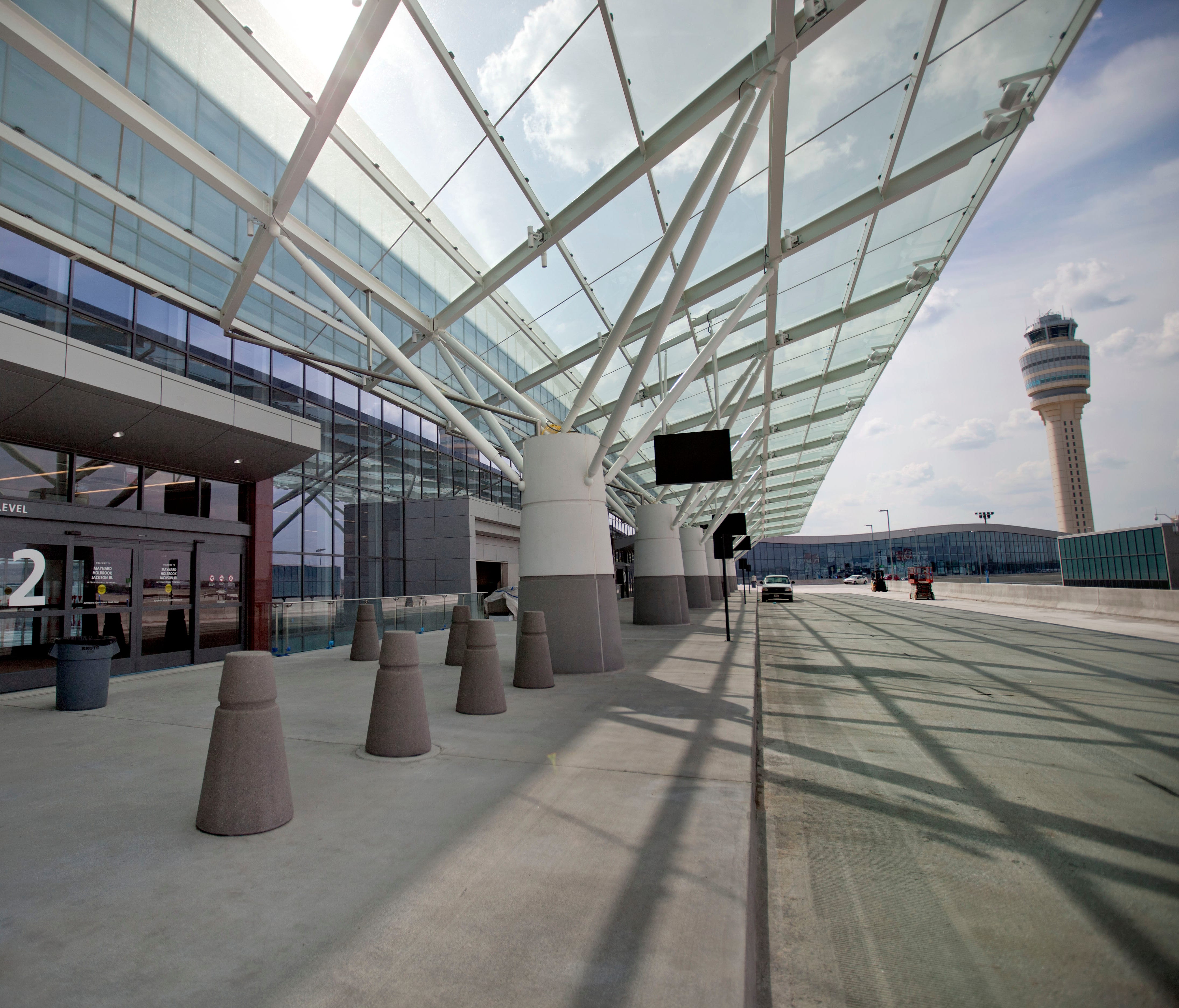 The new Maynard Holbrook Jackson Jr. International Terminal at Atlanta's airport.