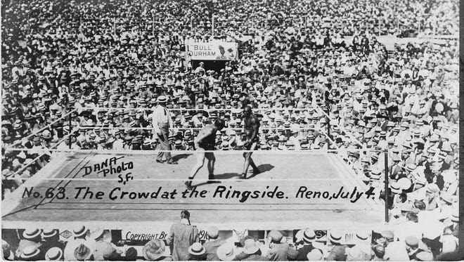 More than 20,000 people filled the arena to witness the heavyweight ...