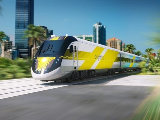 Image result for Brightline train pictures