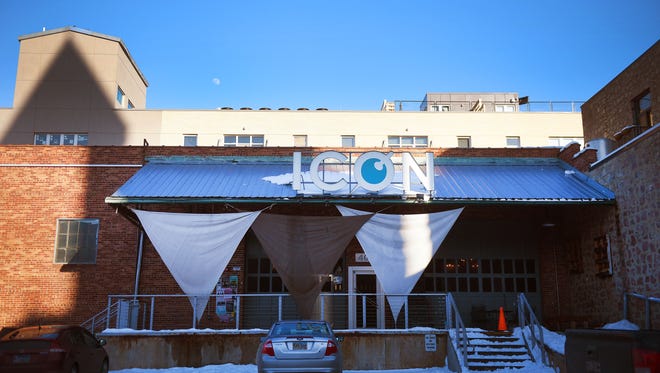Icon Lounge Monday, Feb. 26, in downtown Sioux Falls. Icon Lounge has had noise complaints from the Jones 421 building.
