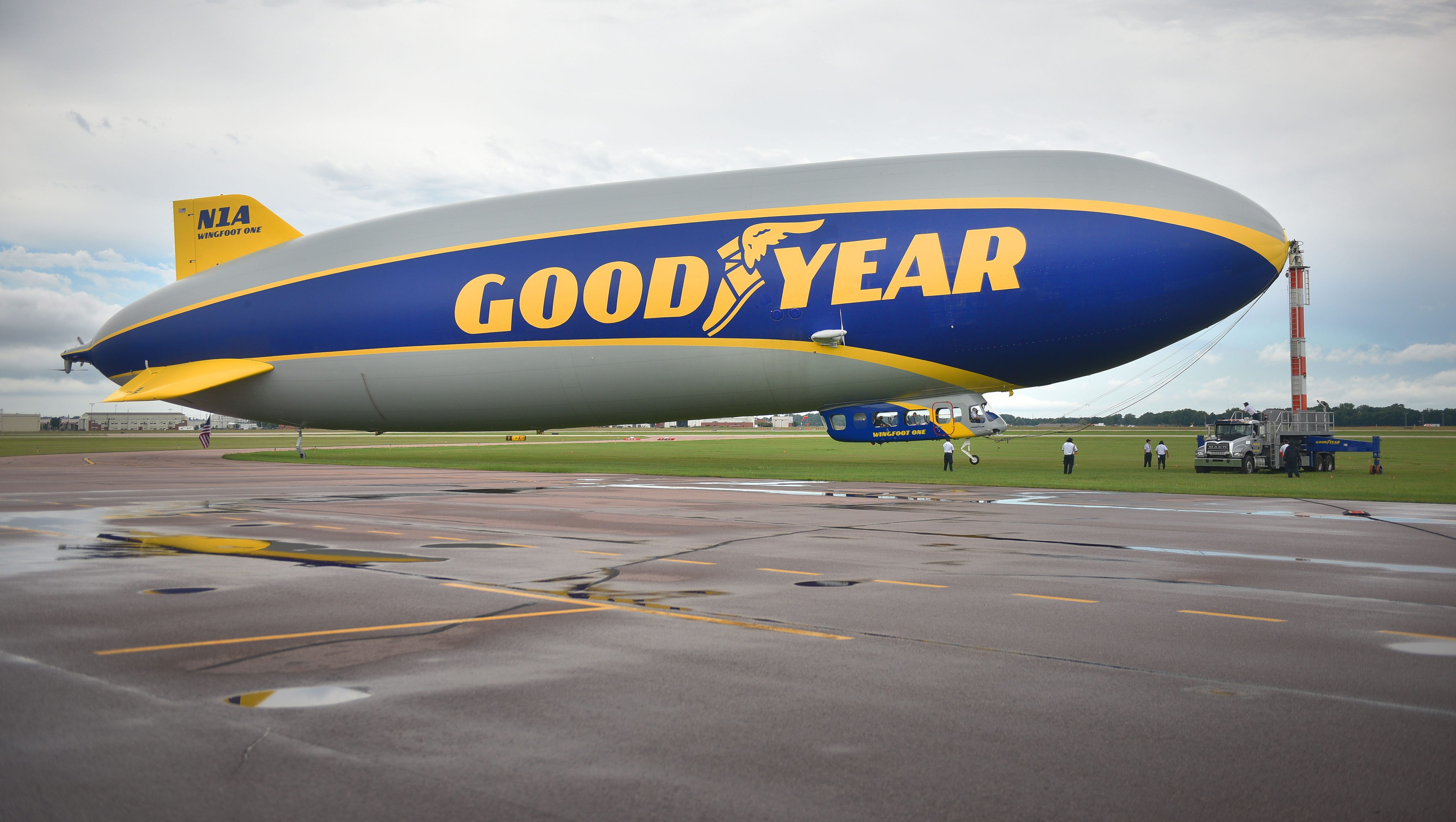 The Goodyear Blimp Is Finally Back In Sioux Falls