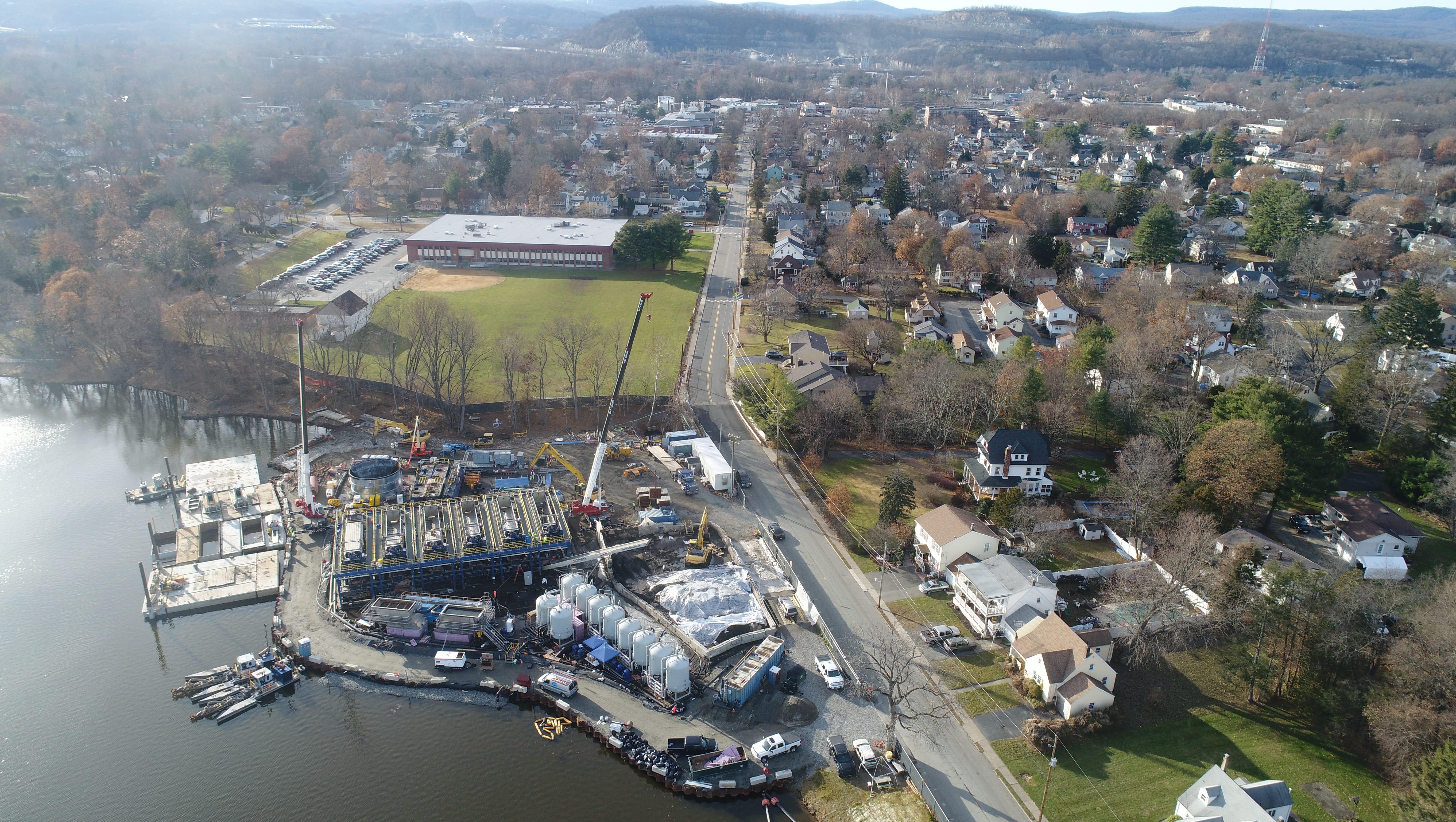 Cleanup of toxic Pompton Lake, water source near DuPont, almost done