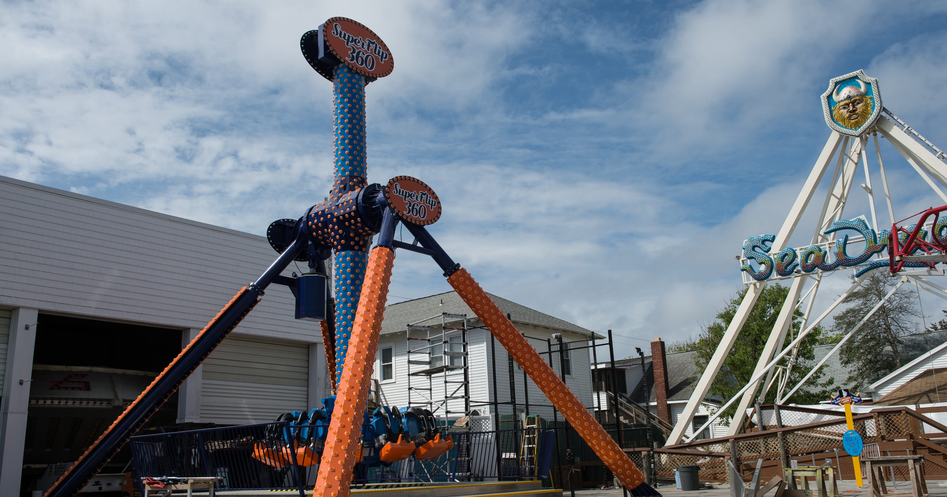 New Funland ride in Rehoboth Beach flips, dips, tips