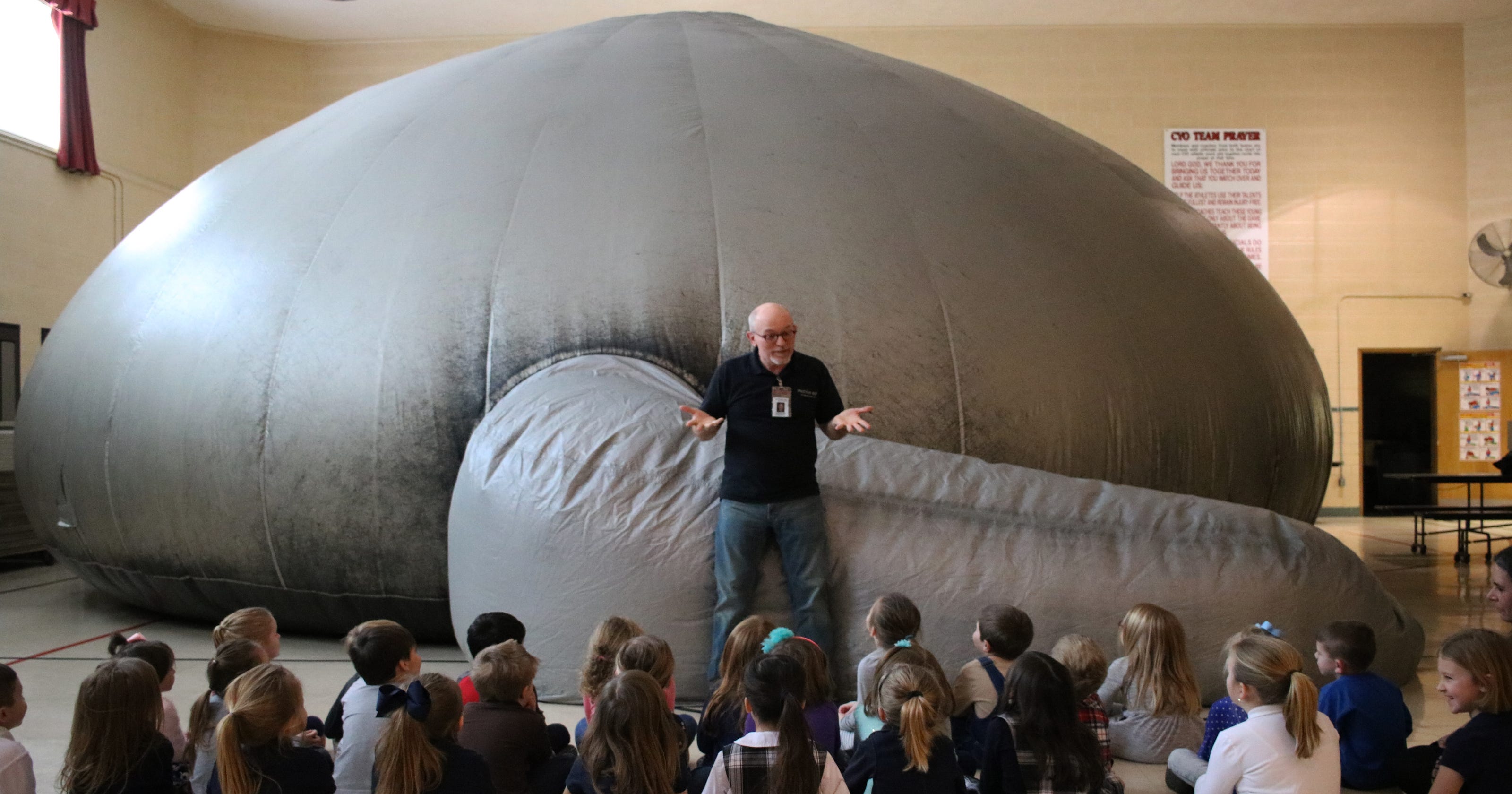 Students journey through space with 'Sky Dome'