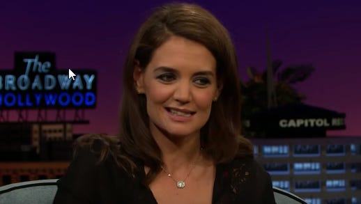 Katie Holmes Up A Dawson S Creek When Asked About Kissing Her Co Stars Katie Holmes Up A Dawson S Creek When Asked About Kissing Her Co Stars