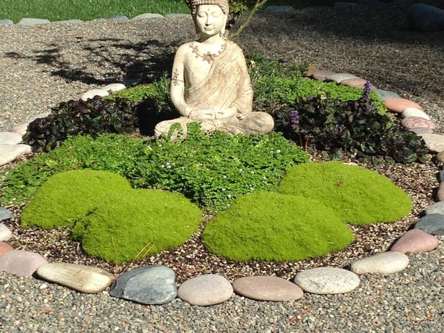 Homemade Zen Garden Low Maintenance