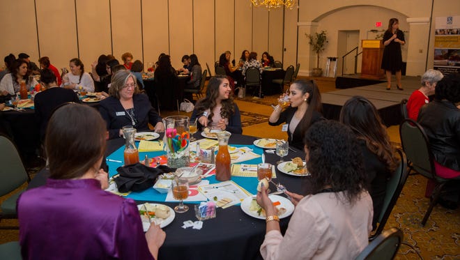 Approximately 60 young women gathered at the Hotel Encanto on Saturday to receive training and messages of empowerment from Soroptimist International of Las Cruces during the Soroptimist’s Dream it, Be It Conference.