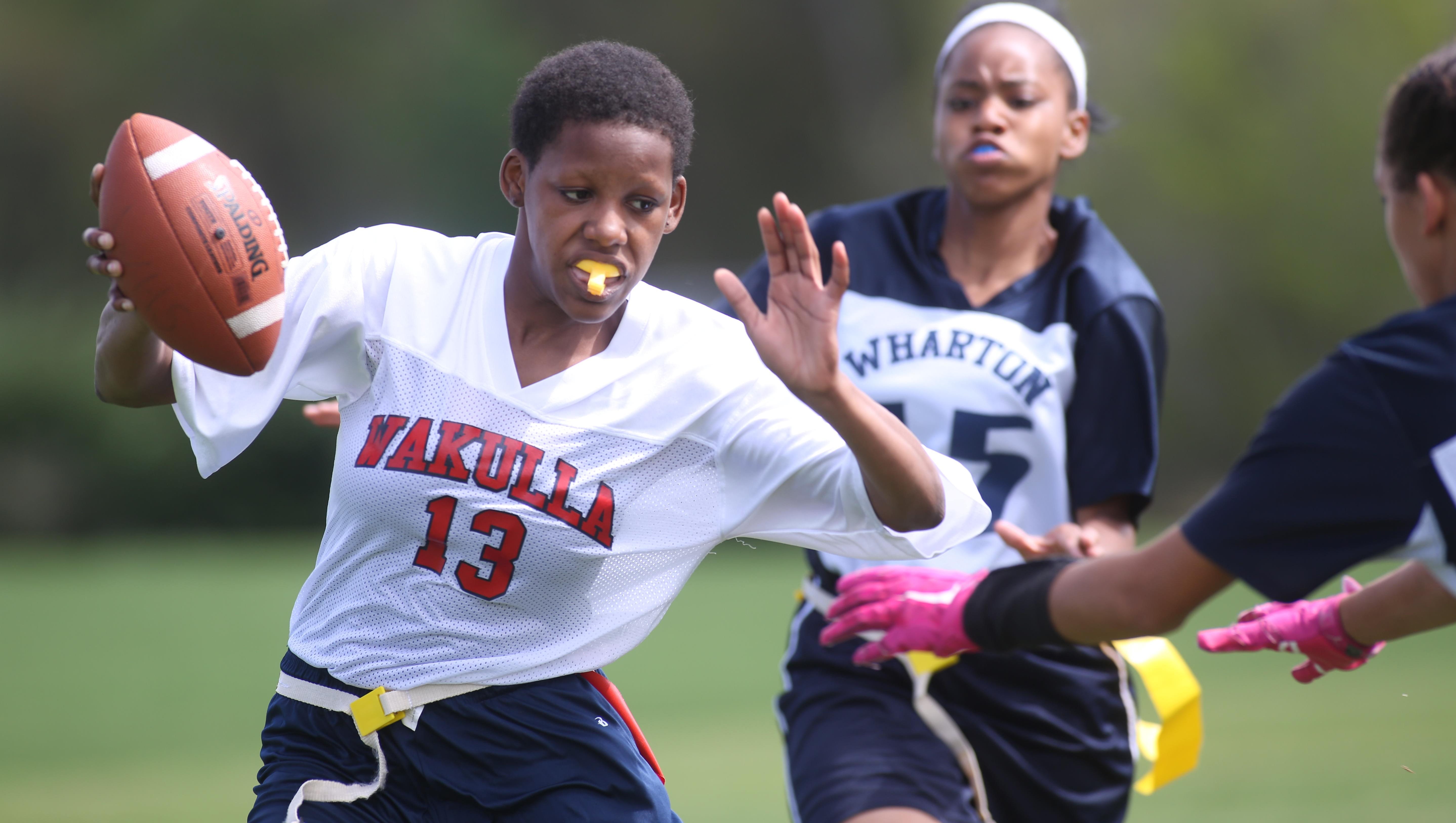 First Year Flag Football Programs Wakulla Munroe Join Area Fray
