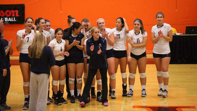 The NV/Old Tappan girls volleyball team turns its focus to defending its Tournament of Champions title after winning the Group 3 crown on Saturday, Nov. 12, 2016